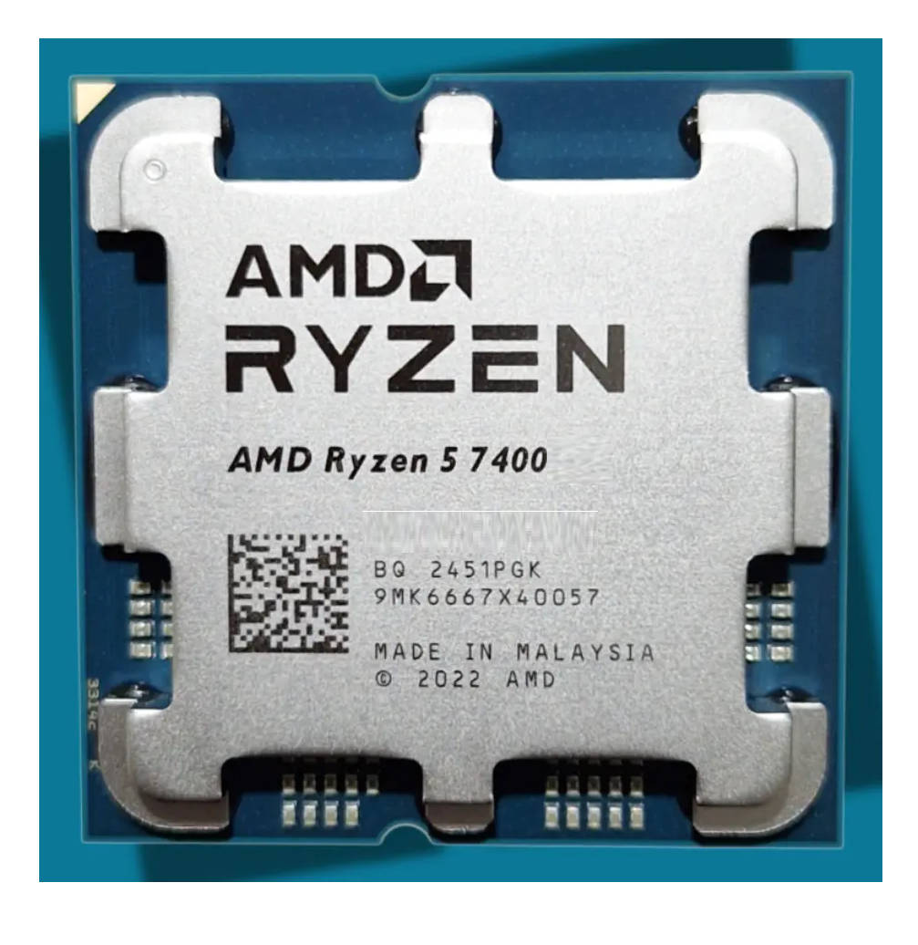 AMD RYZEN 5 74000 32MB 6çekirdekli O/B UHD AM5 Kutusuz-Fansız