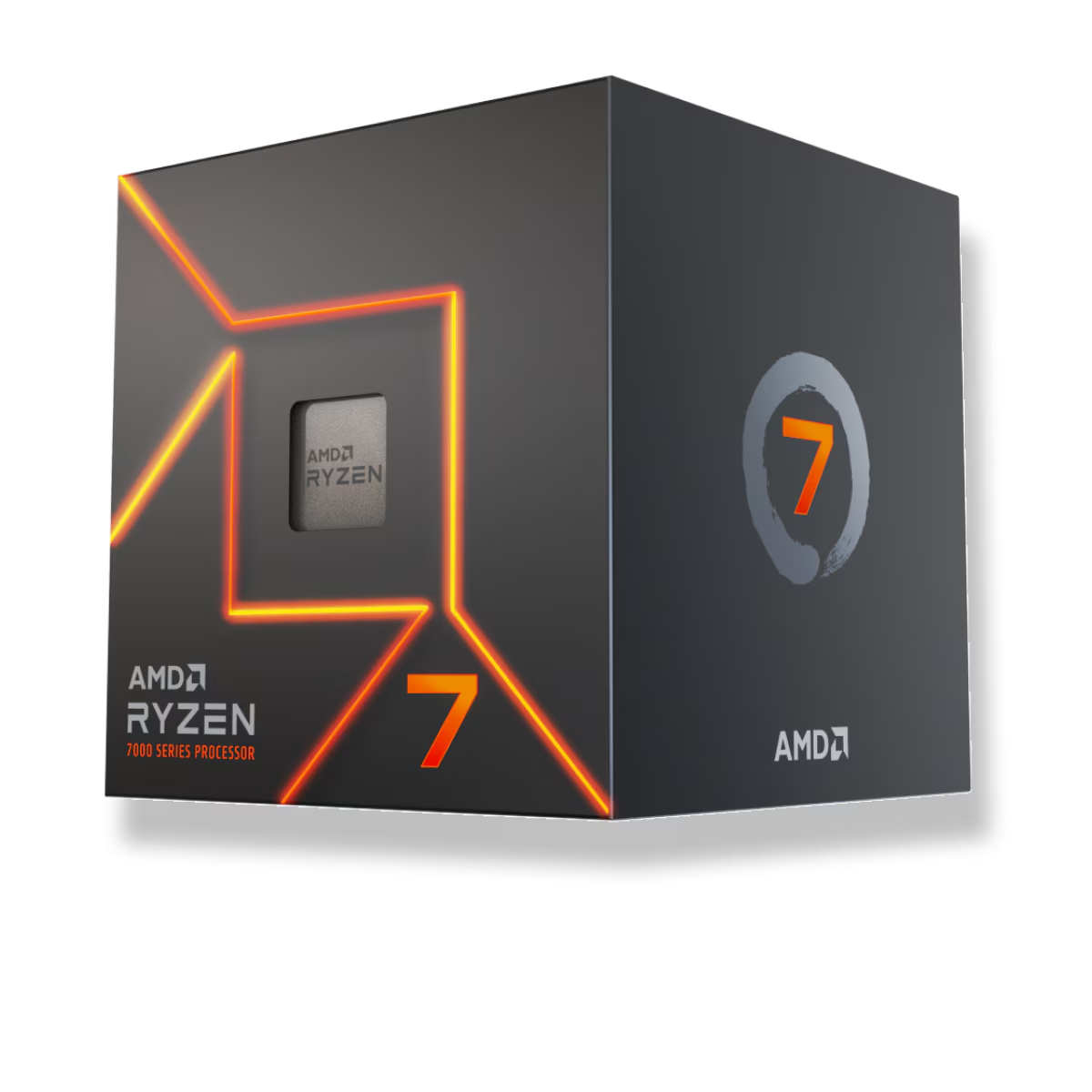 AMD RYZEN 7 7700 40MB 8çekirdekli O/B UHD AM5 65w Kutulu+Fansız