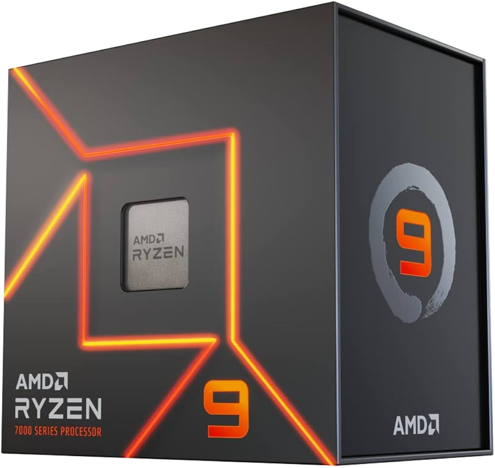 AMD RYZEN 9 7900X 78MB 12çekirdekli O/B UHD AM5 170w Kutulu+Fansız
