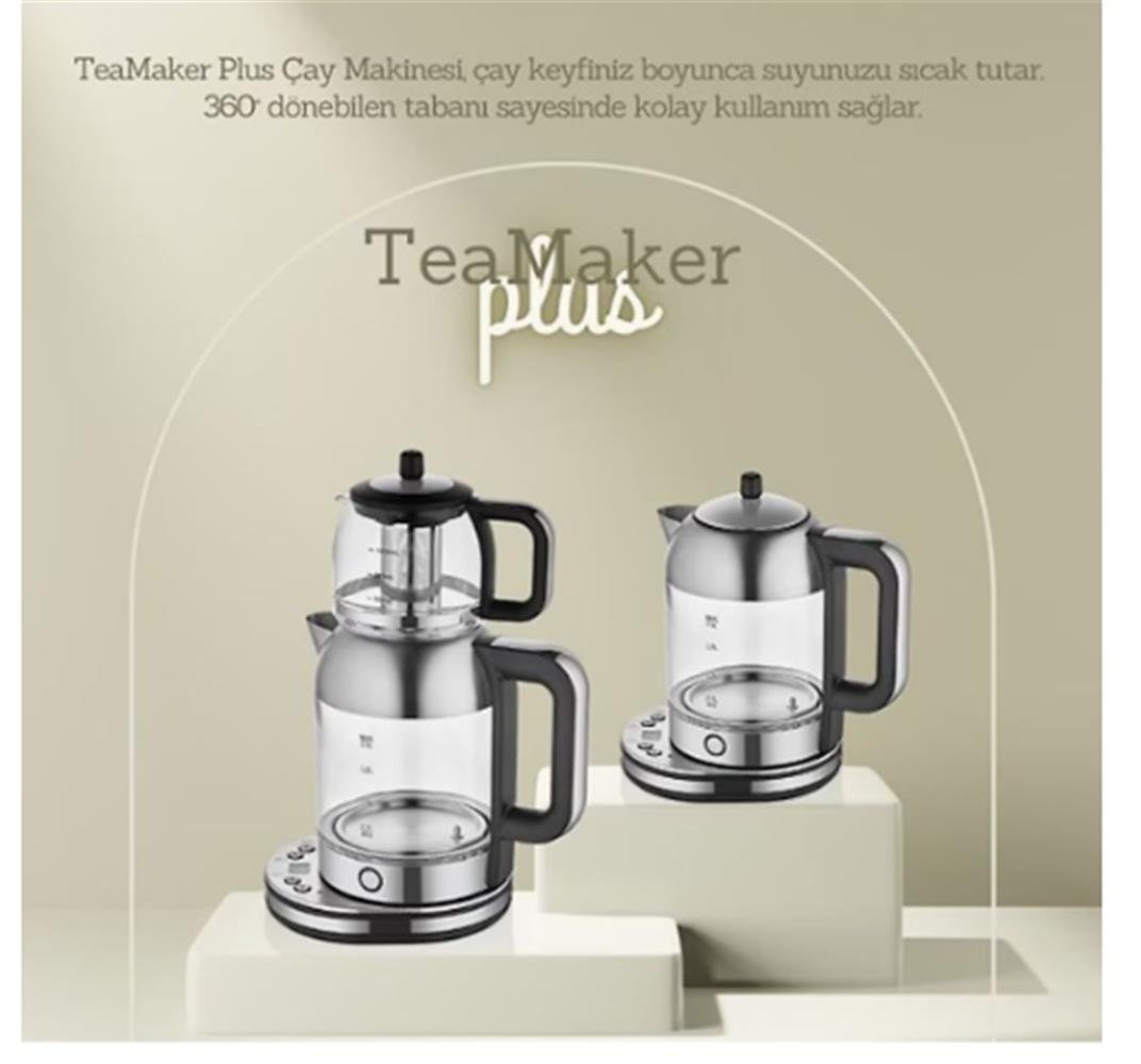 Arow Tr-4318 Tea Maker Plus Elektrikli Çaycı