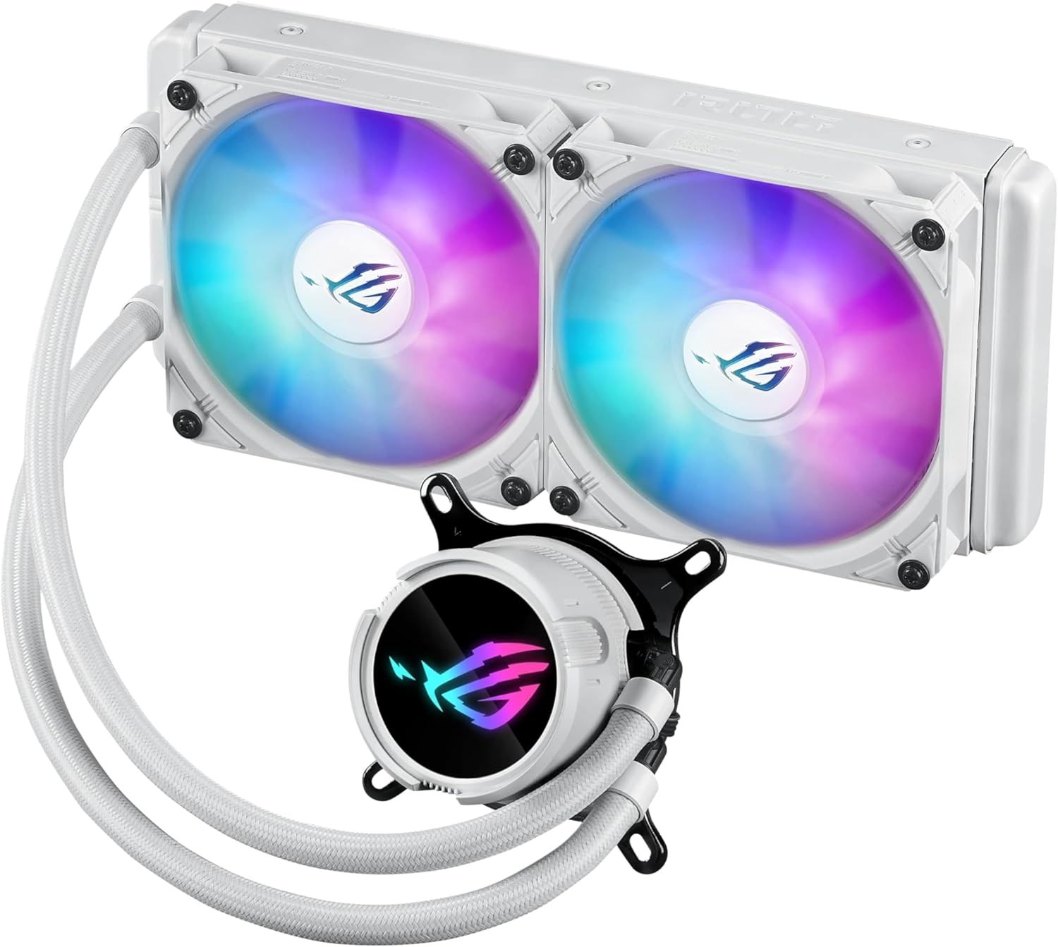 ASUS 240mm ROG STRIX LC III 240 ARGB AM5-1851p Sıvı Soğutmalı İşlemci Fanı Beyaz /  90RC00S2-M0UAY0