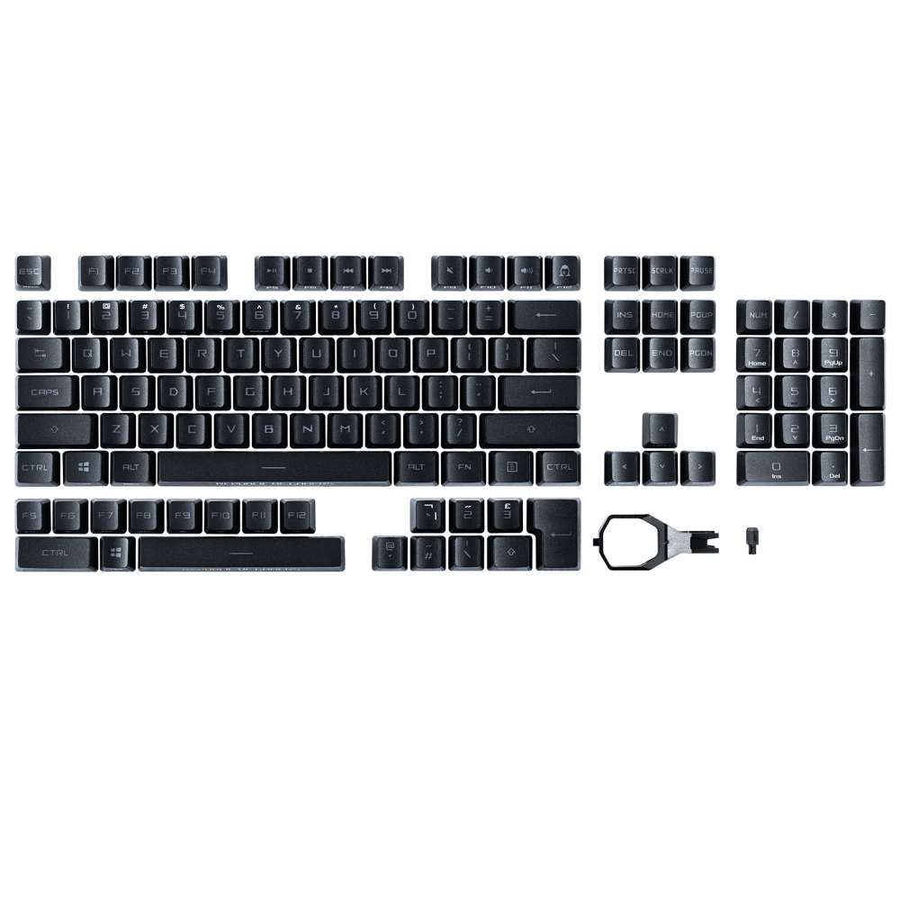 ASUS AC04 ROG RX PBT Keycap Set Premium Tuş Takımı / 90MP02P0-BAUA00