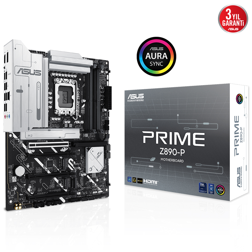 ASUS PRIME Z890-P DDR5 HDMI-DP PCIE 5.0 1851p ATX / 90MB1I50-M0EAY0