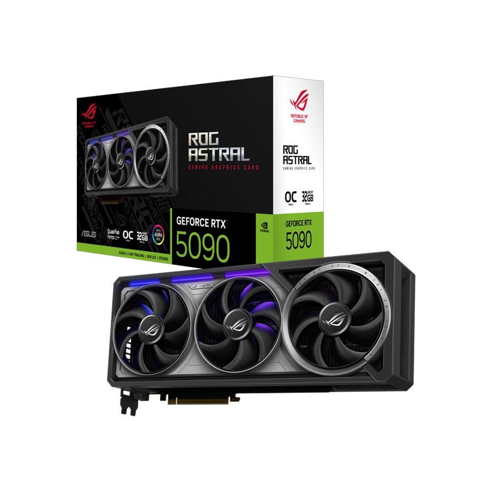 Asus Rog Astral GeForce RTX5090 OC 32GB GDDR7 512 Bit ROG-ASTRAL-RTX5090-O32G-GAMING Ekran KartıMsiEkran KartıB07172