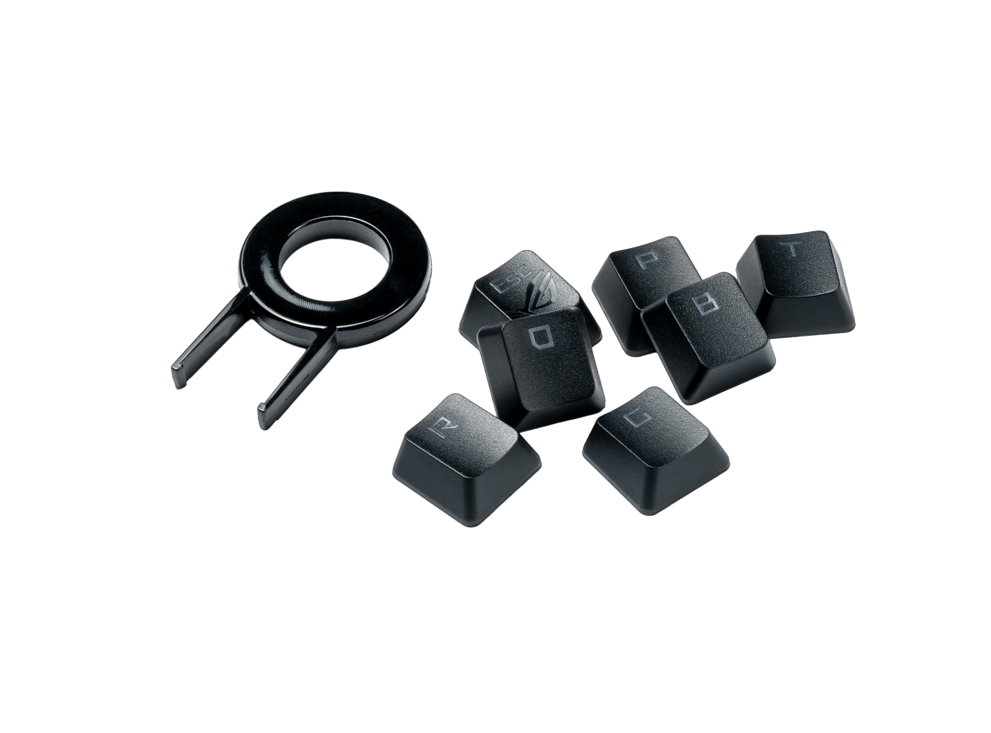 ASUS ROG PBT Keycap Set AC03 90MP0280-BAUA00 124 Tuş PBT Doubleshot Mekanik Klavye Tuş Seti