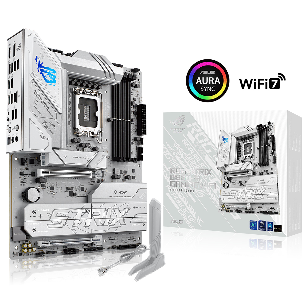ASUS ROG STRIX B860-A GAMING WIFI7 DDR5 HDMI DP PCIE 5.0 1851p ATX (Outlet)