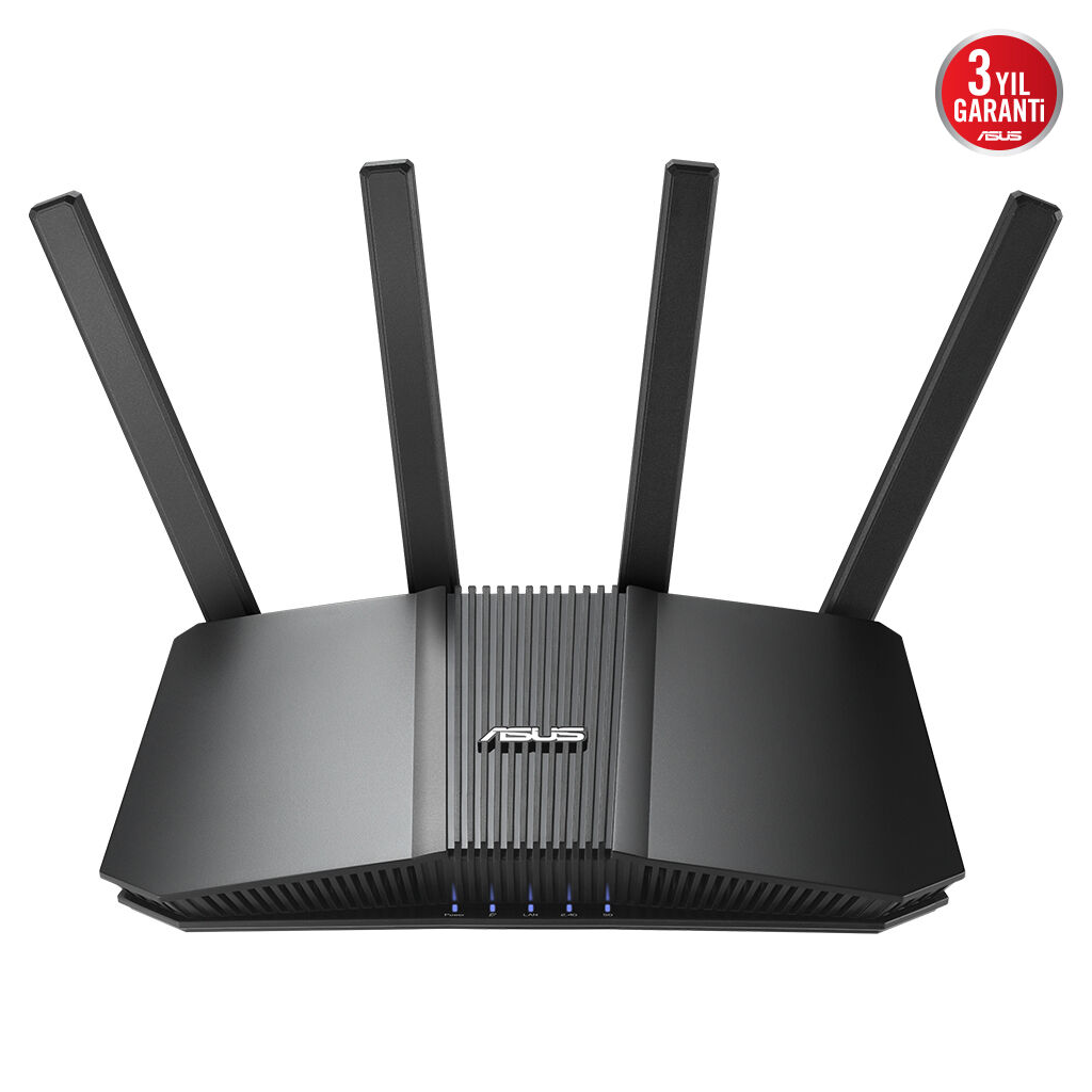 ASUS RT-BE82U, BE6500, 4 Port, 6500Mbps, Dual Band, WİFİ 7, AiMesh, AiProtection Pro, Gigabit Extendable Router