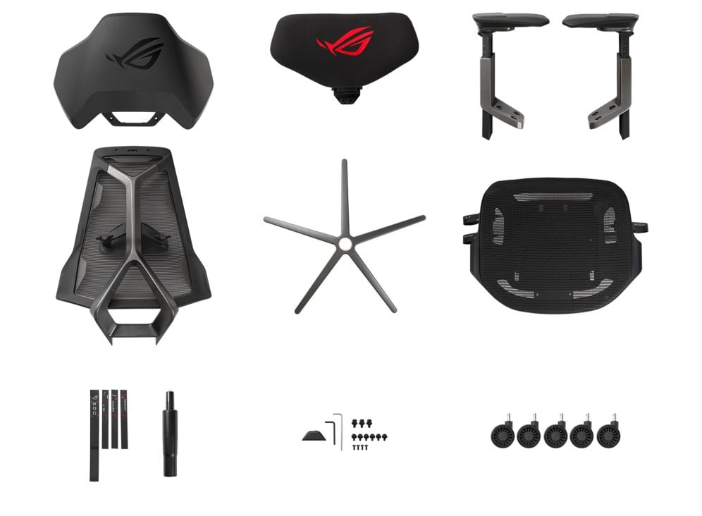ASUS SL400 ROG Destrier Ergo Profesyonel Oyuncu Koltuğu / 90GC0120-MSG010