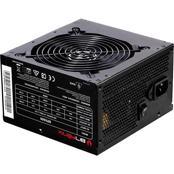 BITFENIX 600W 80+ BP-BP600ALNN-9R 12cm Fanlı Power Supply