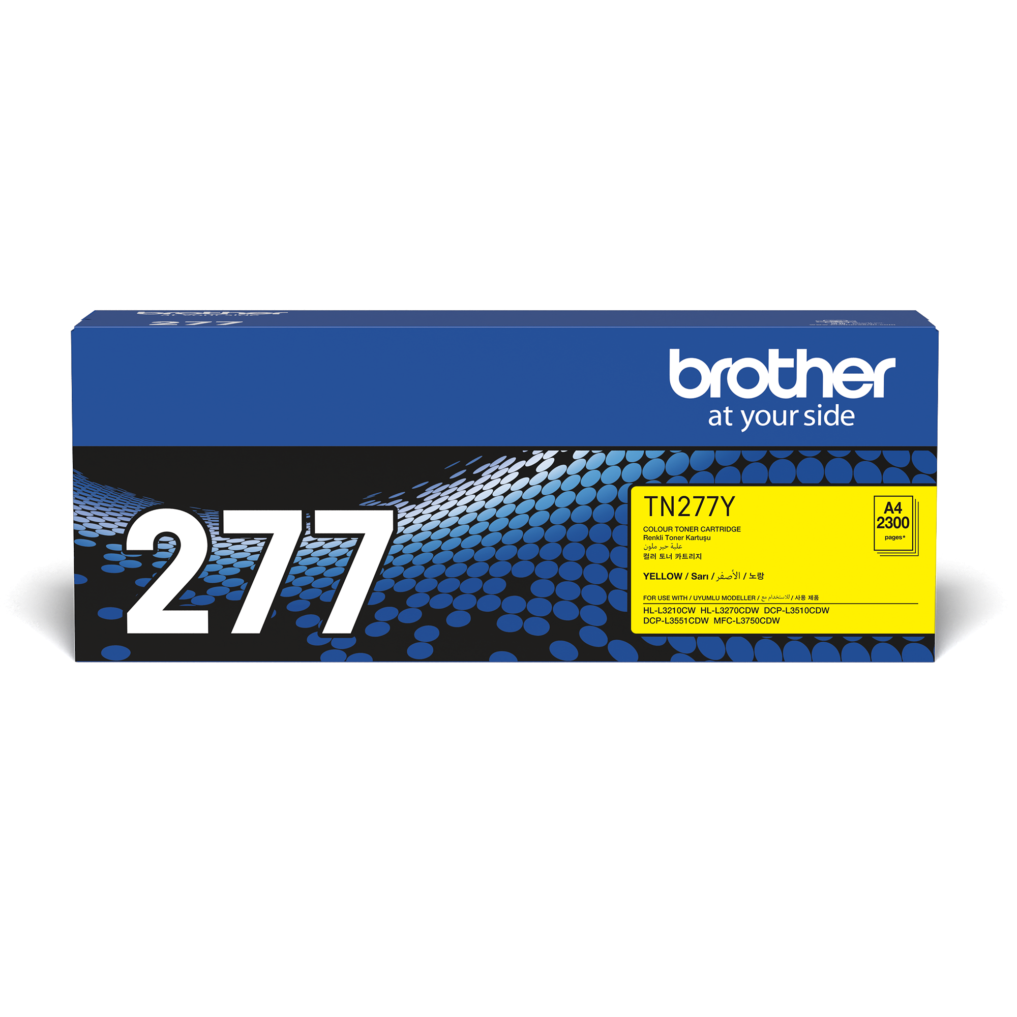 BROTHER TN-277C Mavi (Cyan) Yüksek Kapasiteli Toner Kartuşu (2.300 Sayfa)