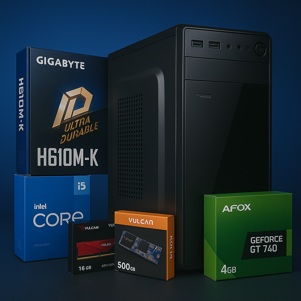 BSD HAZIR PC-H610M-K/i5 12400F/16 GB DDR4 CL16 3200MHZ/500GB M2 SSD/4GB GT740/350W FDOS MASAÜSTÜ PCMb Teknoloji | Bilgisayar Elektronik Gaming Ekipmanlar | BSD HAZIR PC-H610M-K/i5 12400F/16 GB DDR4 CL16 3200MHZ/500GB M2 SSD/4GB GT740/350W FDOS MASAÜSTÜ PCBSDMasaüstü BilgisayarB05874