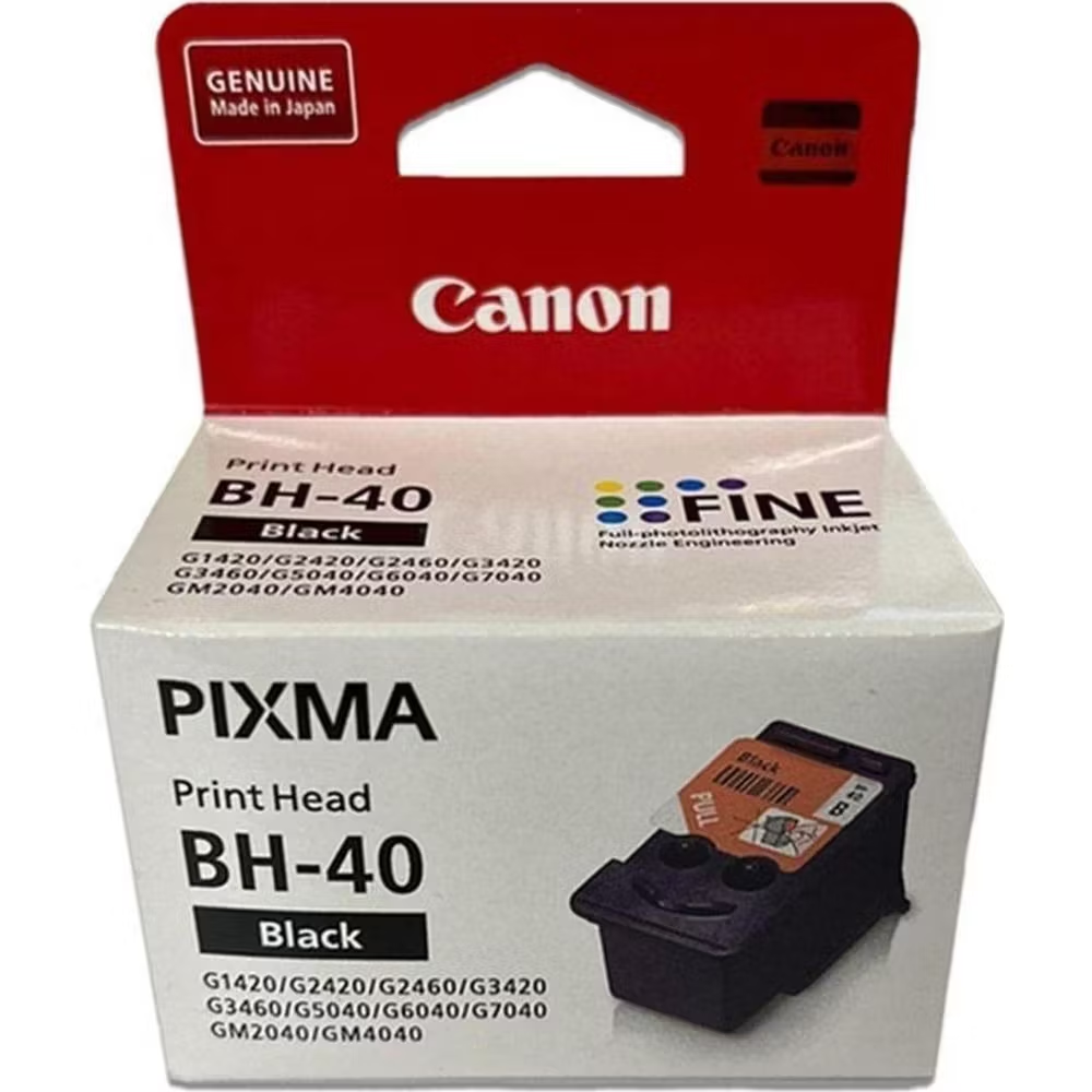 Canon BH-40 G Serisi Siyah Baskı Kafası (G2420/G3420)