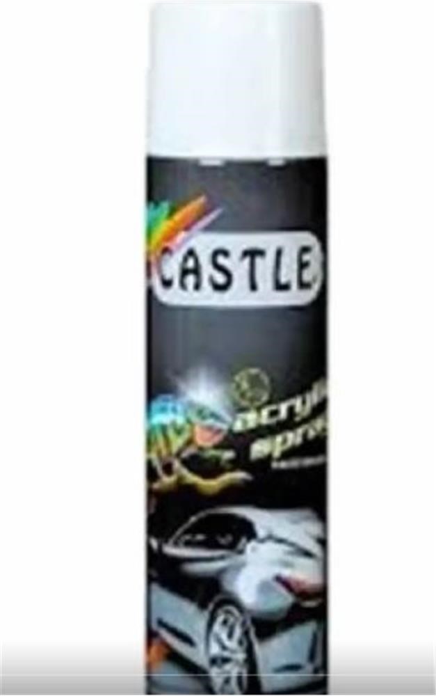 Castle Sprey Boya Mat Beyaz 200 Ml
