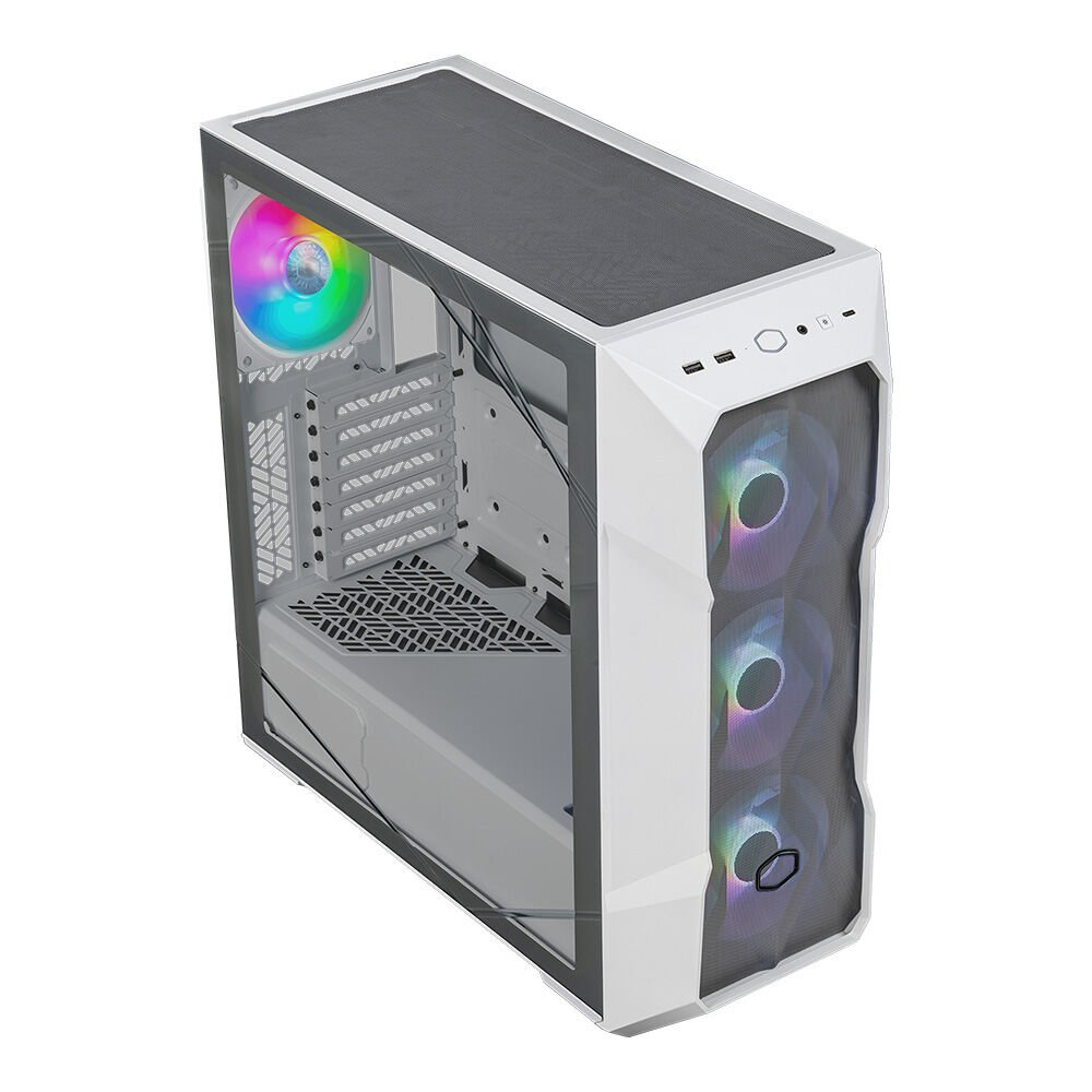COOLERMASTER TD500V2-WGNN-STU Gaming Mid-Tower PC Kasası Beyaz