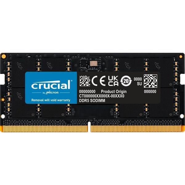 CRUCIAL 16GB DDR5 5200MHZ NOTEBOOK RAM VALUE CT16G52C42S5