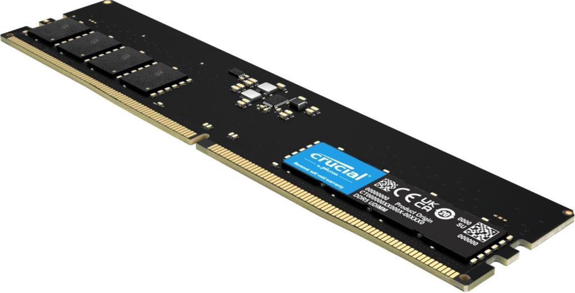 Crucial 32 GB 5200 MHz DDR5 CL42 CT32G52C42U5 Pc Ram