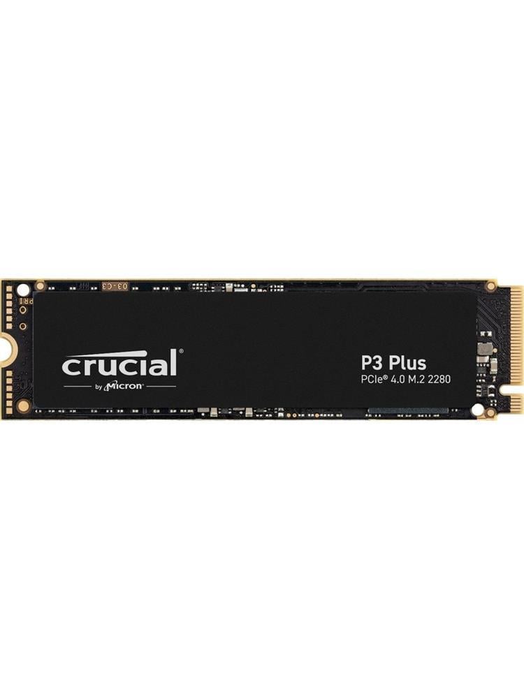 Crucial 500GB Crucial P3 Plus 3D NAND GEN4 NVMe PCIe M.2 SSD (4700-1900 MB-s) CT500P3PSSD8 Ssd Disk