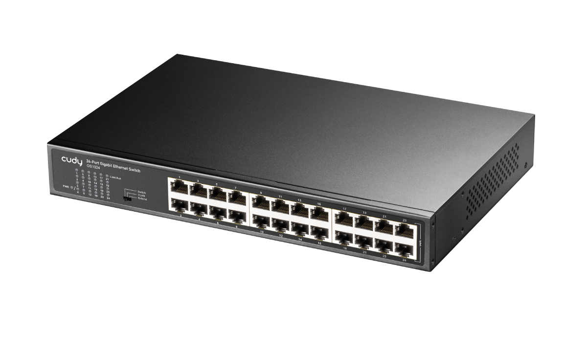 CUDY 24port Gigabit Yönetilemez Metal Switch TGS1024