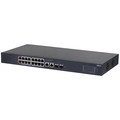 DAHUA 16port PoE 190w 2-SFP Gigabit Cloud Yönetilebilir Switch CS4220-16GT-19