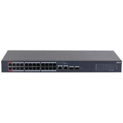 DAHUA 24port CS4226-24ET-240 10/100 2-SFP 240W Cloud PoE Switch