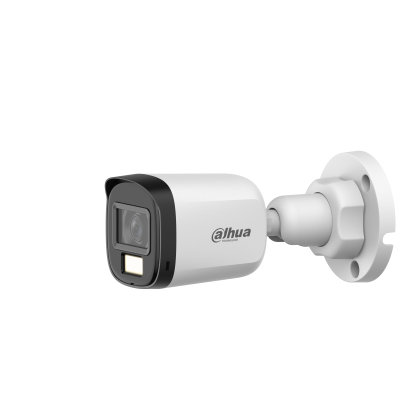 DAHUA 2MP Bullet 3.6mm Analog Kamera Akıllı Işıklı Sesli HAC-B1A21P-U-IL-A