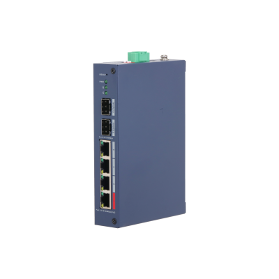 DAHUA 4port Poe 10/100 2xSFP Cloud Yönetilebilir Switch CHS4206-4ET-90