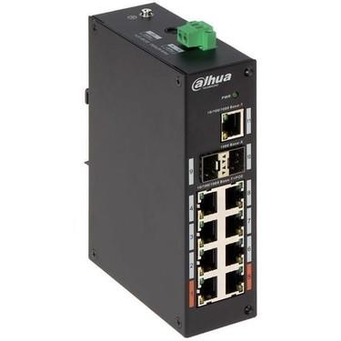 DAHUA 8PORT FULL POE PFS3211-8GT-120-V2 GIGABIT YÖNETİLEMEZ ENDÜSTRİYEL SWİTCHDahuaSwitchB05161