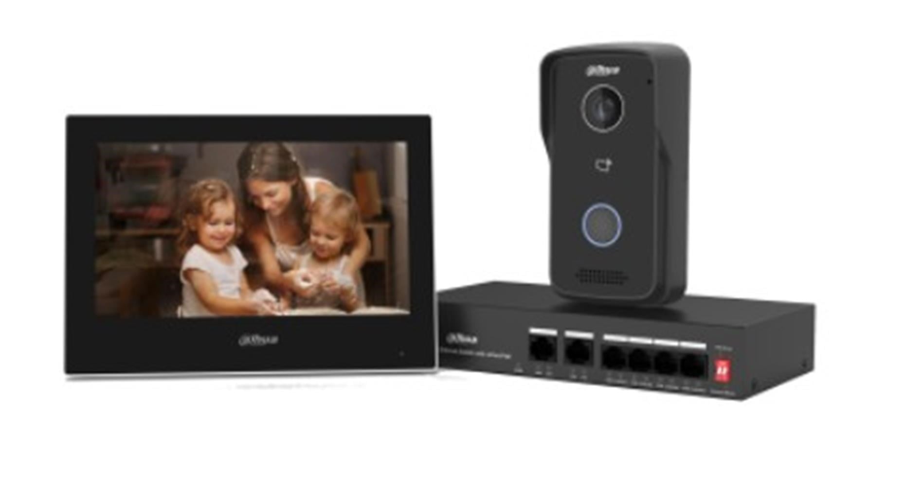 Dahua DHI-KTP03 IP Intercom Kit- Kutu İçeriği  (Dış Ünite + 7