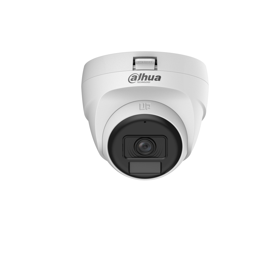DAHUA HAC-T1A21P-U-IL-A-0280B, 2Mpix, 2.8mm Lens, 25 Mt Gece Görüşü, Smart Dual Light, Dahili Mikrofon, Dome Kamera