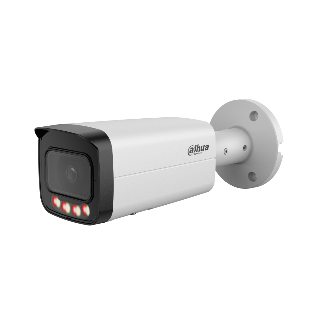 DAHUA IPC-HFW21249T-AS-IL  12Mpix, 2,8mm Lens,SD Kart, Smart Dual Light, H265+, 30Mt Gece Görüşü, IP67, Dahili Mikrofon, PoE Bullet IP Kamera