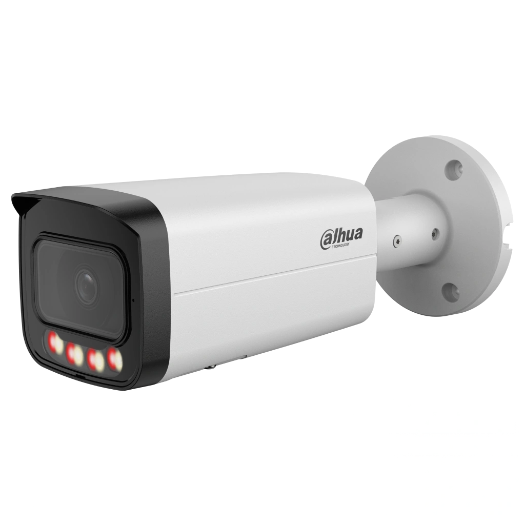 DAHUA IPC-HFW21249T-AS-IL  12Mpix, 3,6mm Lens,SD Kart, Smart Dual Light, H265+, 30Mt Gece Görüşü, IP67, Dahili Mikrofon, PoE Bullet IP Kamera