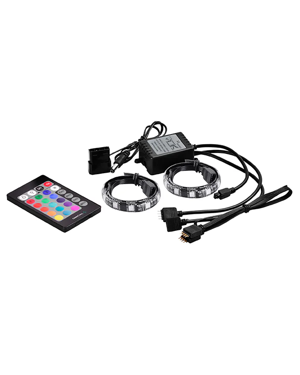 DEEPCOOL RGB350 Uzaktan Kumandalı Mıknatıslı Kasa İçi RGB LED Aydınlatma Seti