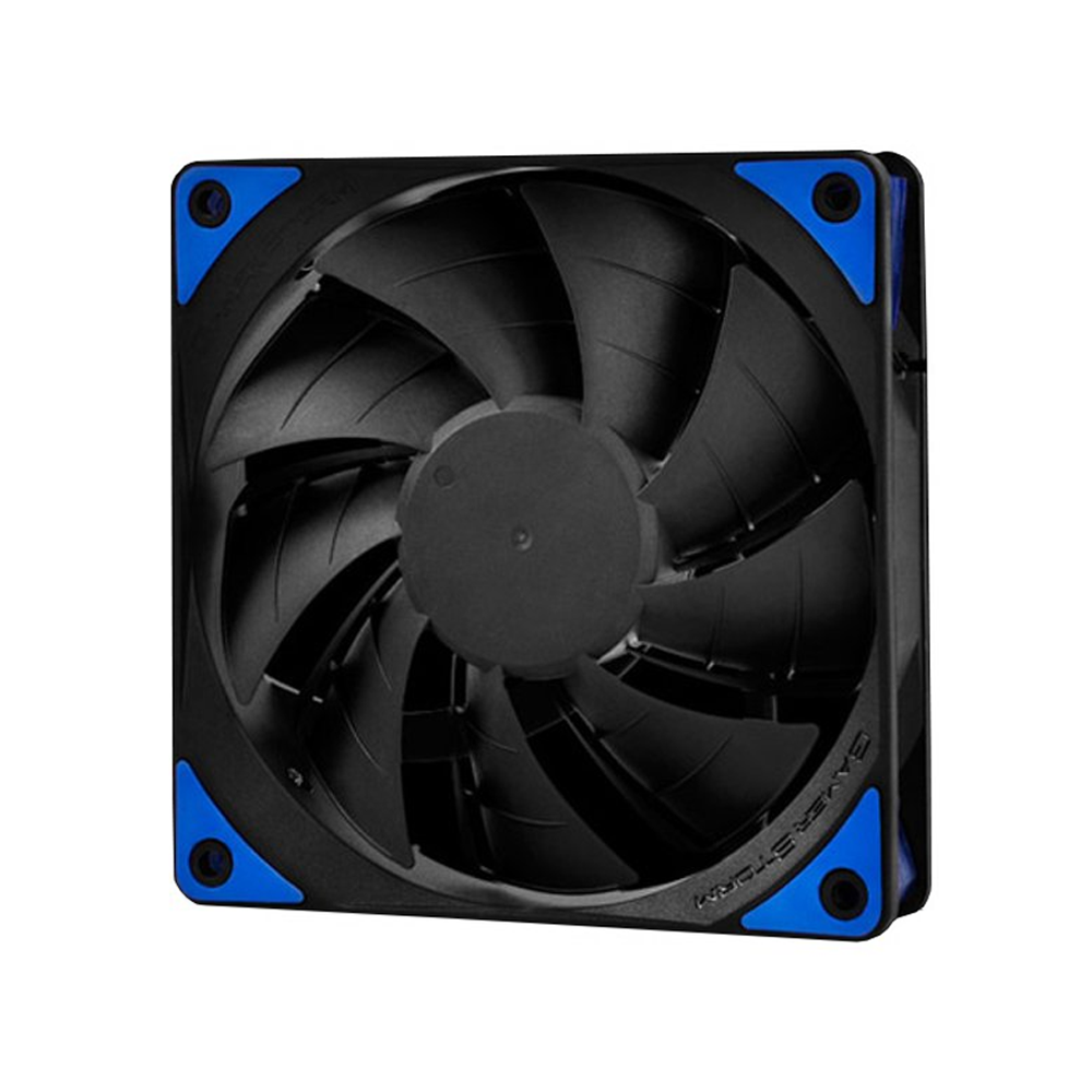 DEEPCOOL TF120 Mavi LED'li 120mm Kasa Fanı (Siyah Gövde / Mavi Çift Kanatlı Fan)