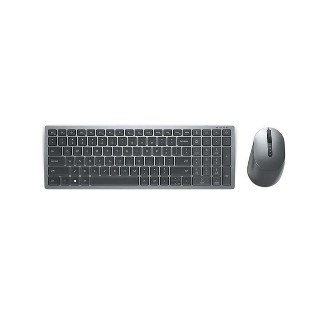DELL KM7120W Bluetooth+Kablosuz Q Trk Optic Mouse Gri/Siyah Multimedya Klavye - Mouse Set 580-AIWJ