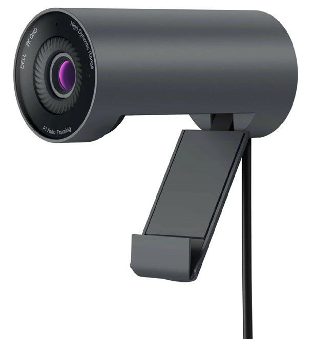 DELL Pro Webcam WB5023 722-BBBU 2K QHD Sony STARVIS Sensörlü Dahili Mikrofonlu Silindir Tasarım Profesyonel Web Kamerası