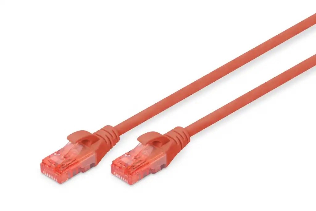 DIGITUS 10metre CAT6 Utp DK-1617-100/R Kırmızı Patch Kablo