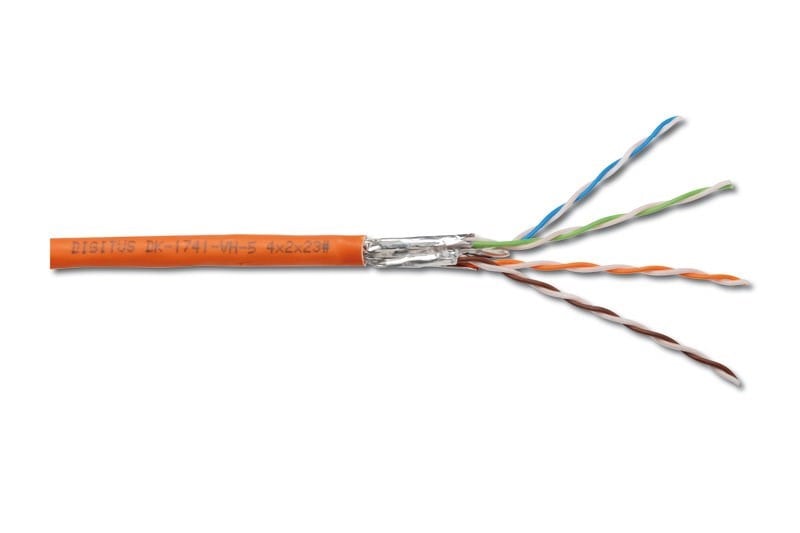 DIGITUS 500metre CAT7 S/FTP Kablo Turuncu