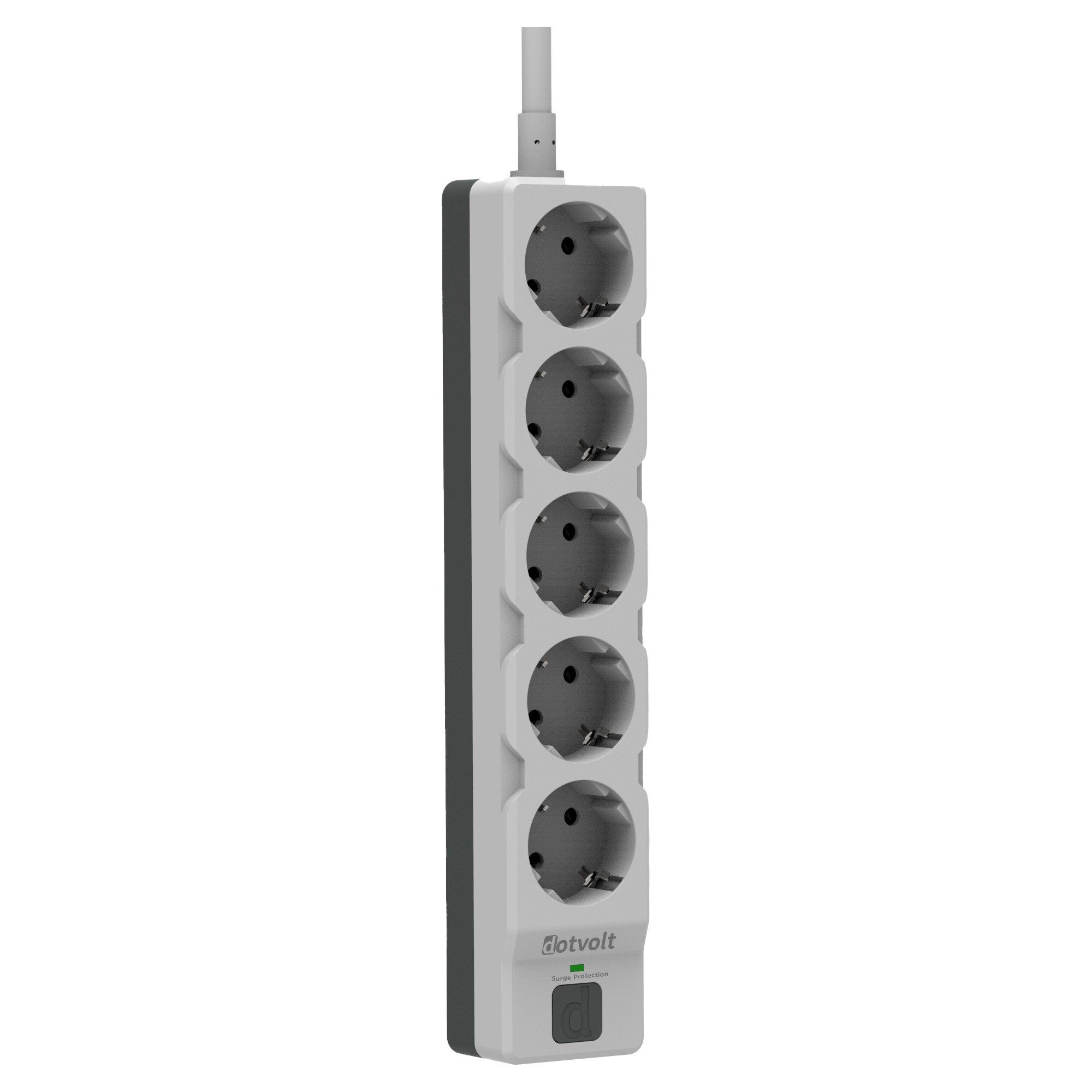 DOTVOLT SURGE HUNTER 1050 JOULES 5'Lİ 1.5M AKIM KORUMALI PRİZ