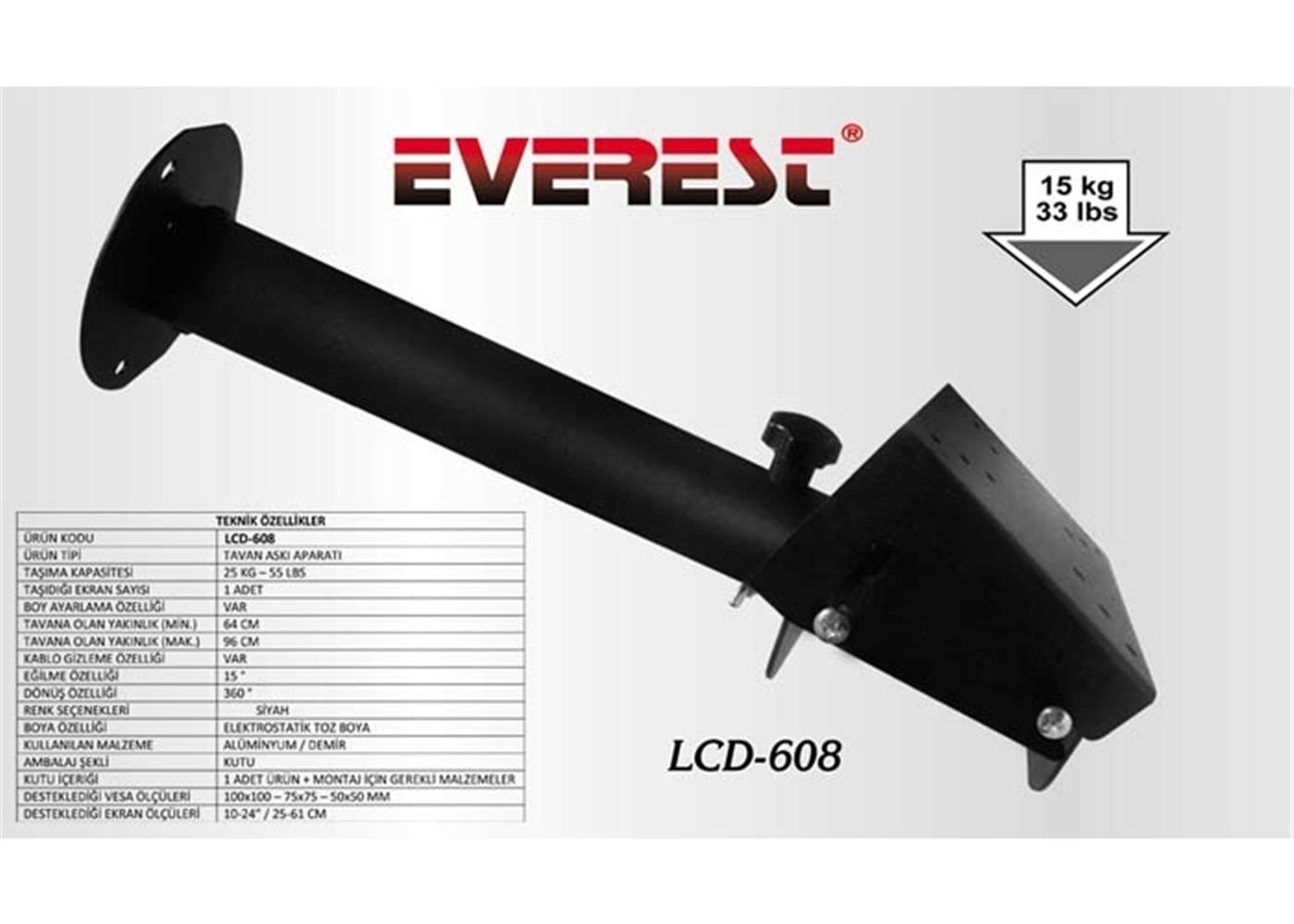 Everest LCD-608 50-50 10