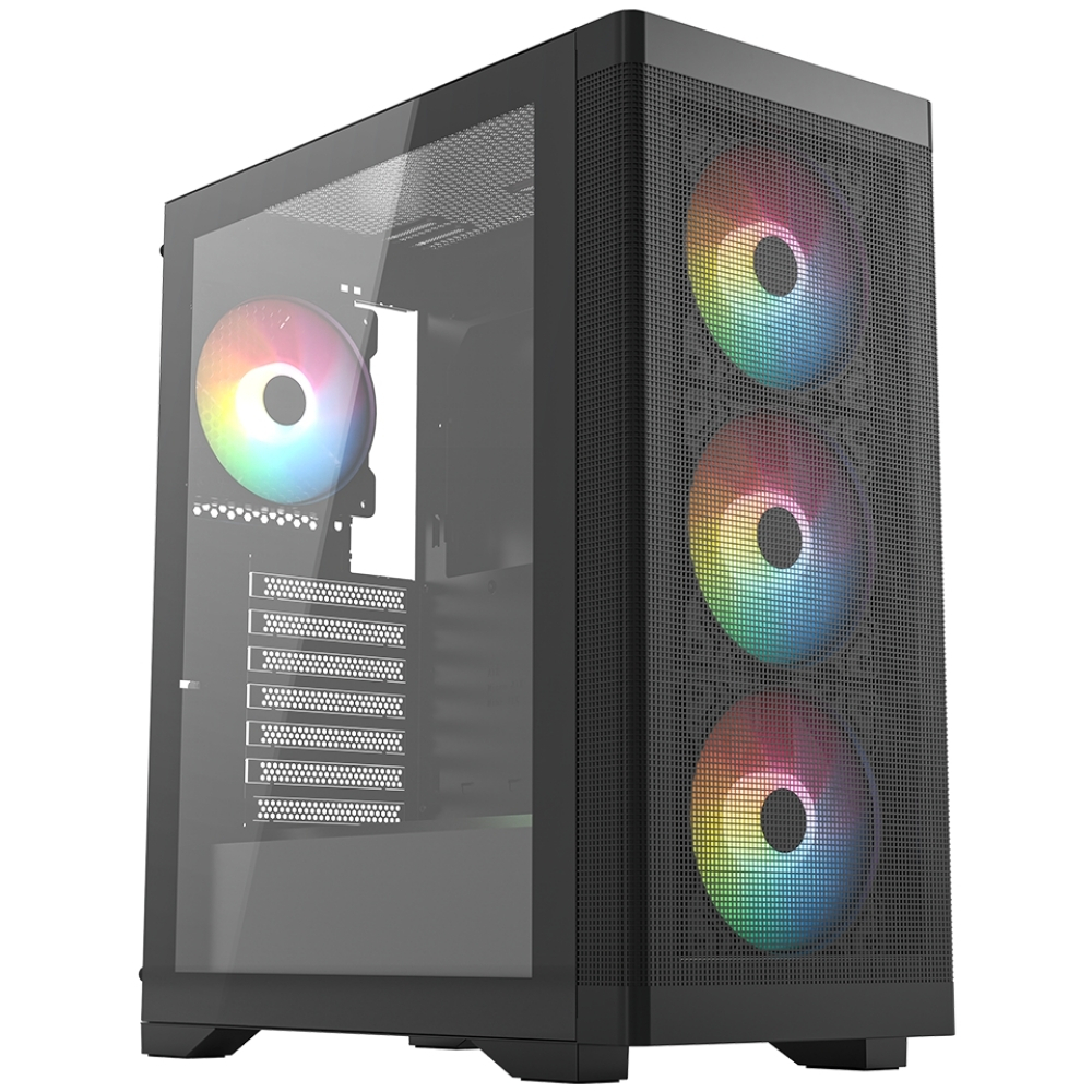 FRISBY 600w 80+ BRONZE FC-9480G Gaming Mid Tower PC Kasası