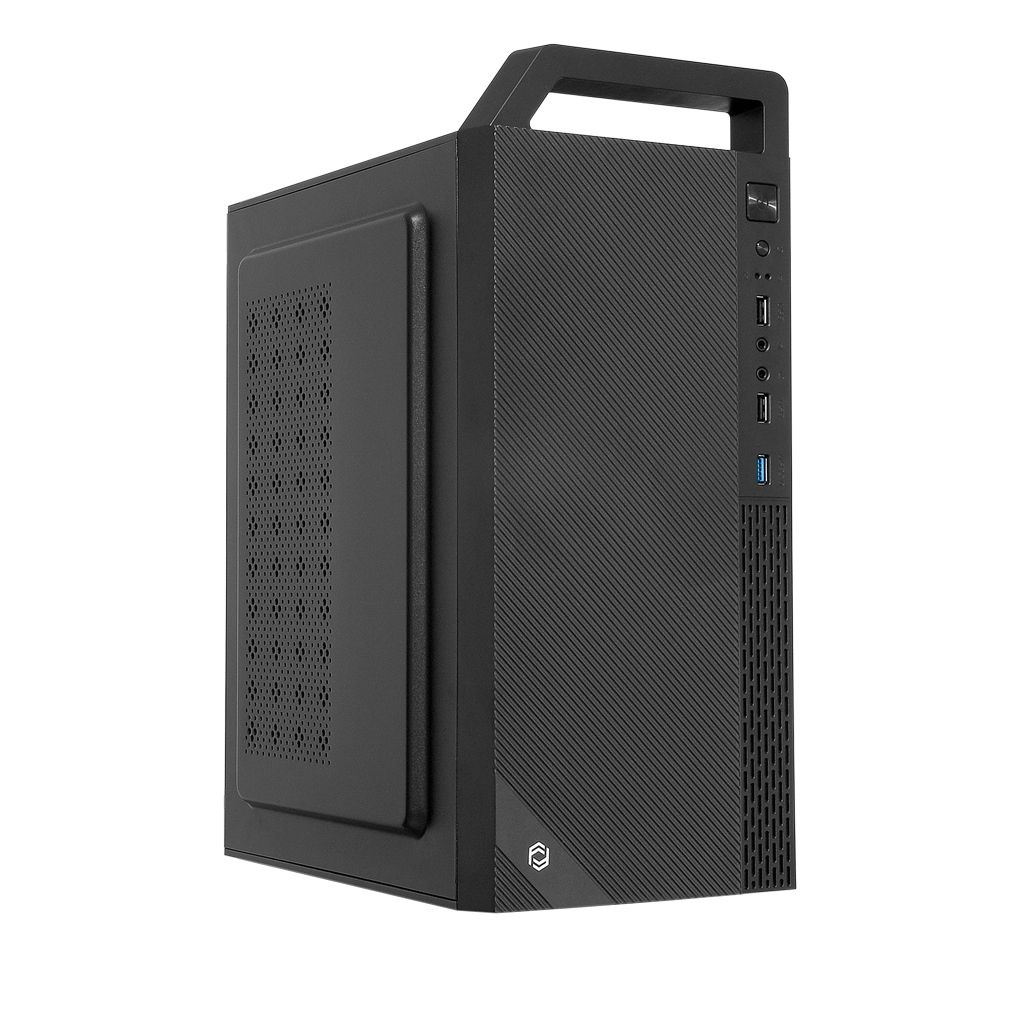 FRISBY FC-2725B, 1x80mm Fan, Siyah, 300W, USB 3.0, mATX, Mini Tower, Kulplu Kurumsal KASA