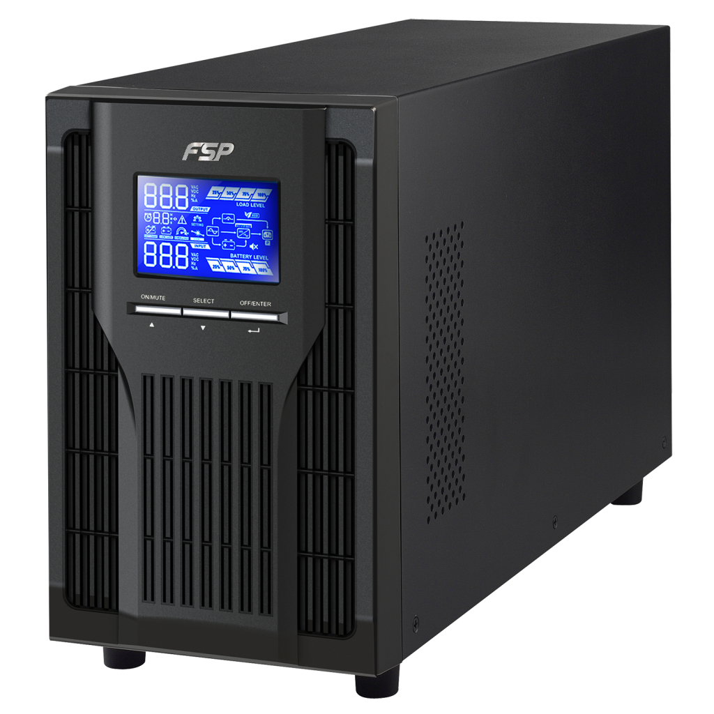 FSP Champ1K 1KVA Online UPS (2x9A Akü)