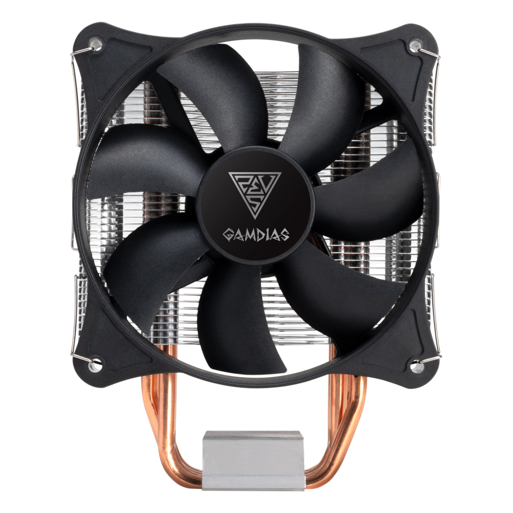 GAMDIAS BOREAS E1-410 MONO, 120mm, CPU  Kule Tipi Hava Soğutma, Doğrudan Temas Teknolojisine Sahip 4 adet Gelişmiş Bakır Isı Borusu (AMD AM4 ve INTEL Tüm işlemciler ile uyumlu)