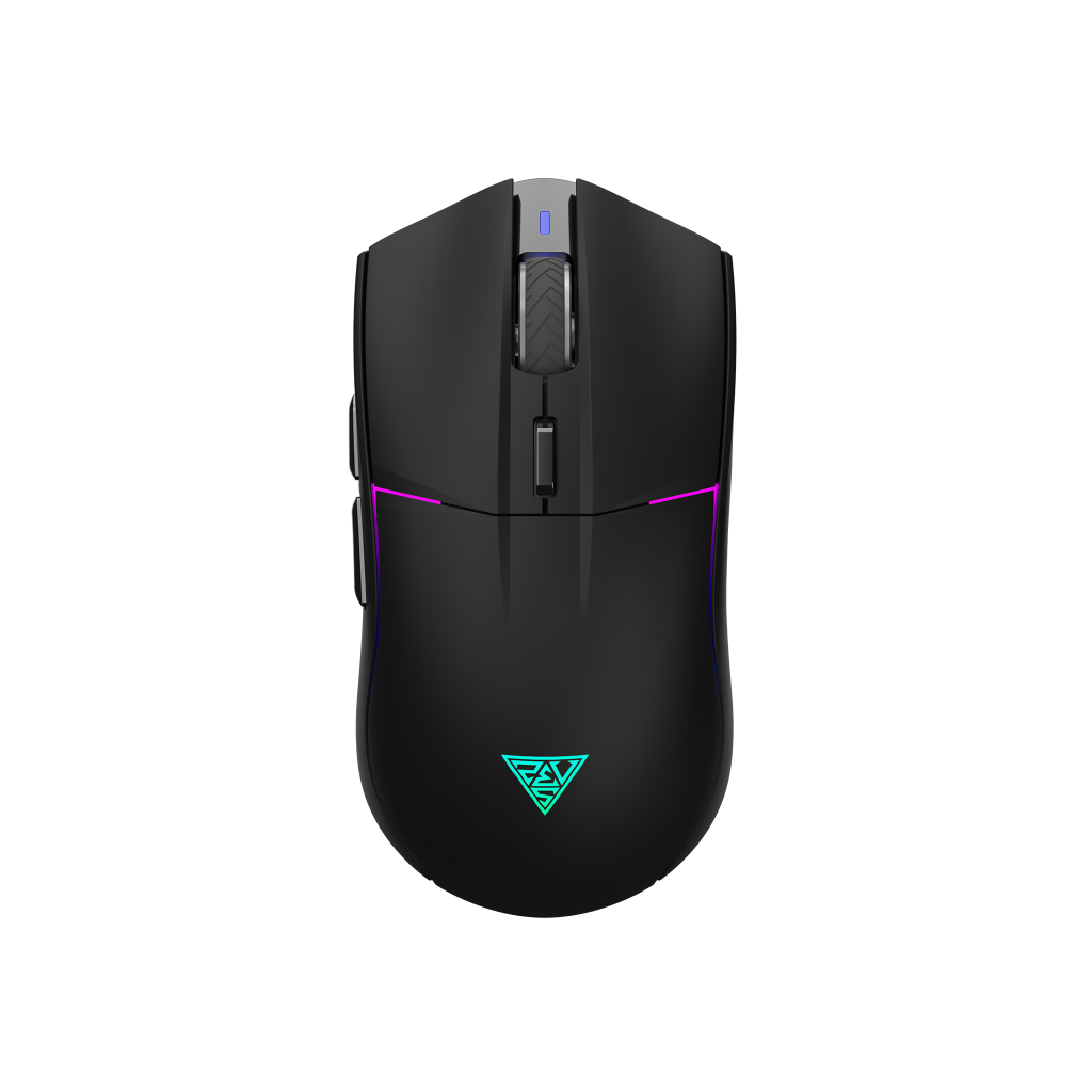 GAMDIAS HADES M3, RGB Aydınlatma, 2.4Ghz ve Bluetooth Kablosuz, 7 Programlanabilir Buton, Şarj Edilebilir, Type-C, Gaming Mouse, 10.000 DPI, Siyah
