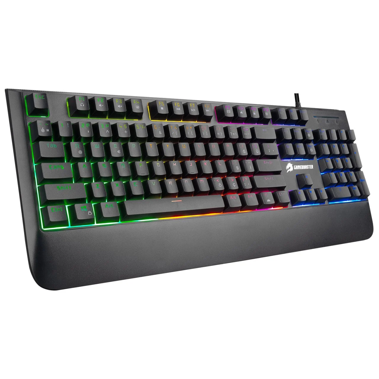 GameBooster GB-G44 USB Q Trk Siyah Rainbow Yarı Mekanik Gaming Klavye