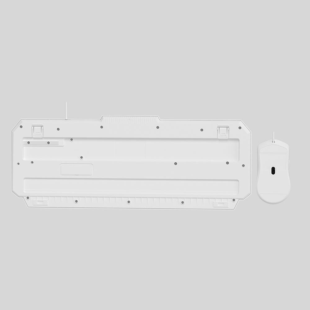 GAMEBOOSTER KM-11W Knight Kablosuz Multimedyalı Klavye-Mouse Set Beyaz (Tek USB Alıcı ile Çift Cihaz Bağlantısı)