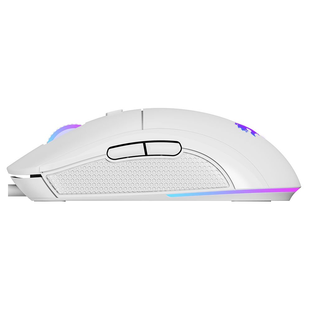 GAMEBOOSTER M11 Dire RGB Aydınlatmalı Beyaz Profesyonel Gaming Mouse