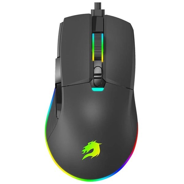 GameBooster M12 VITAL USB RGB Led Aydınlatmalı 12800dpi Gaming Siyah Mouse GB-M12B