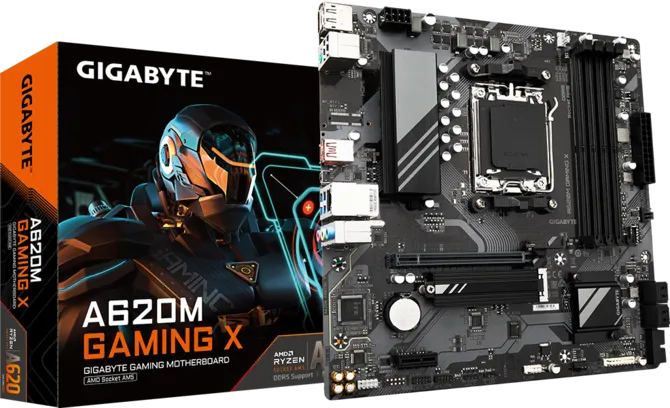 GIGABYTE A620M GAMING X DDR5 HDMI-DP PCIE 5.0 AM5 mATX