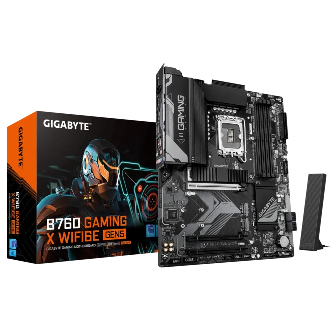 GIGABYTE B760 GAMING X WIFI6E GEN5 DDR5 HDMI-DP PCIE 4.0 1700p ATX